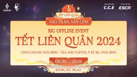 Big Offline Event: Tết Liên Quân 2024 - Tỉnh Thái Bình